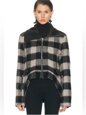 Rick Owens Check Coat